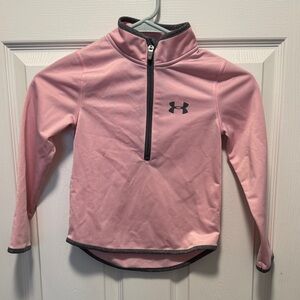 Under Armour Light Pink Half-Zip Pullover